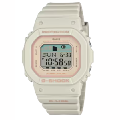 Casio G-Shock Women G-LIDE GLX-S5600-7 White Bio-Based Resin Band Sport Watch